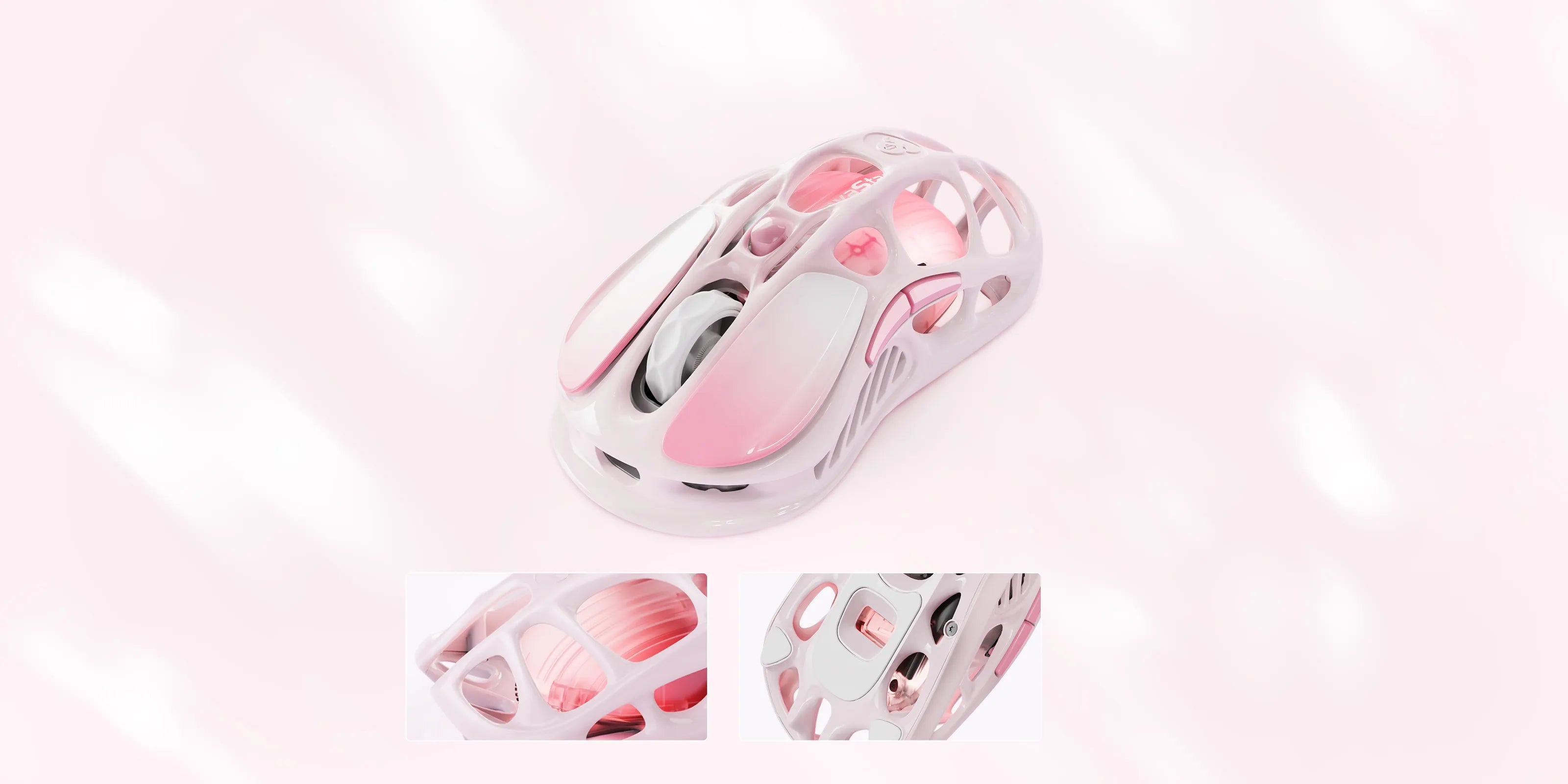 Mercury M1 Pro Gaming Mouse - Sakura Pink Special Edition | High